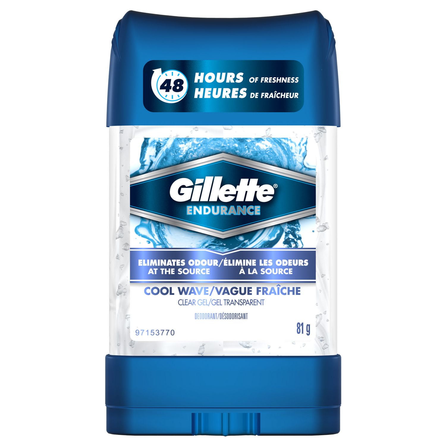 Gillette Cool Wave Clear Gel Men's Antiperspirant ...