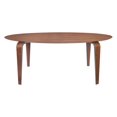 thumbnail image 3 of Table à manger 1 pièce Virginia Key Zuo Modern en noyer, 3 of 3