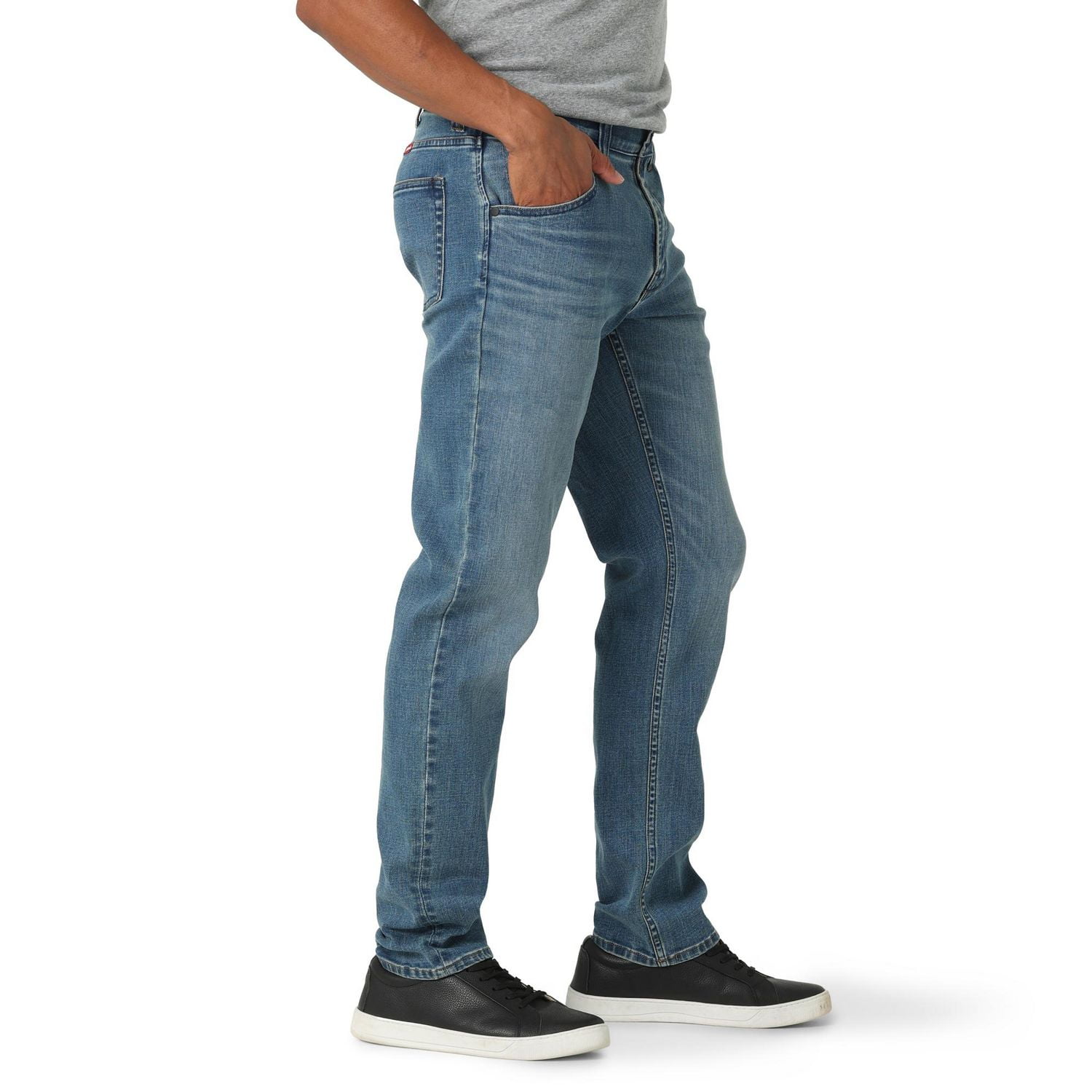 Ultra Stretch Slim Yonk Fit Indigo Jeans - Ari