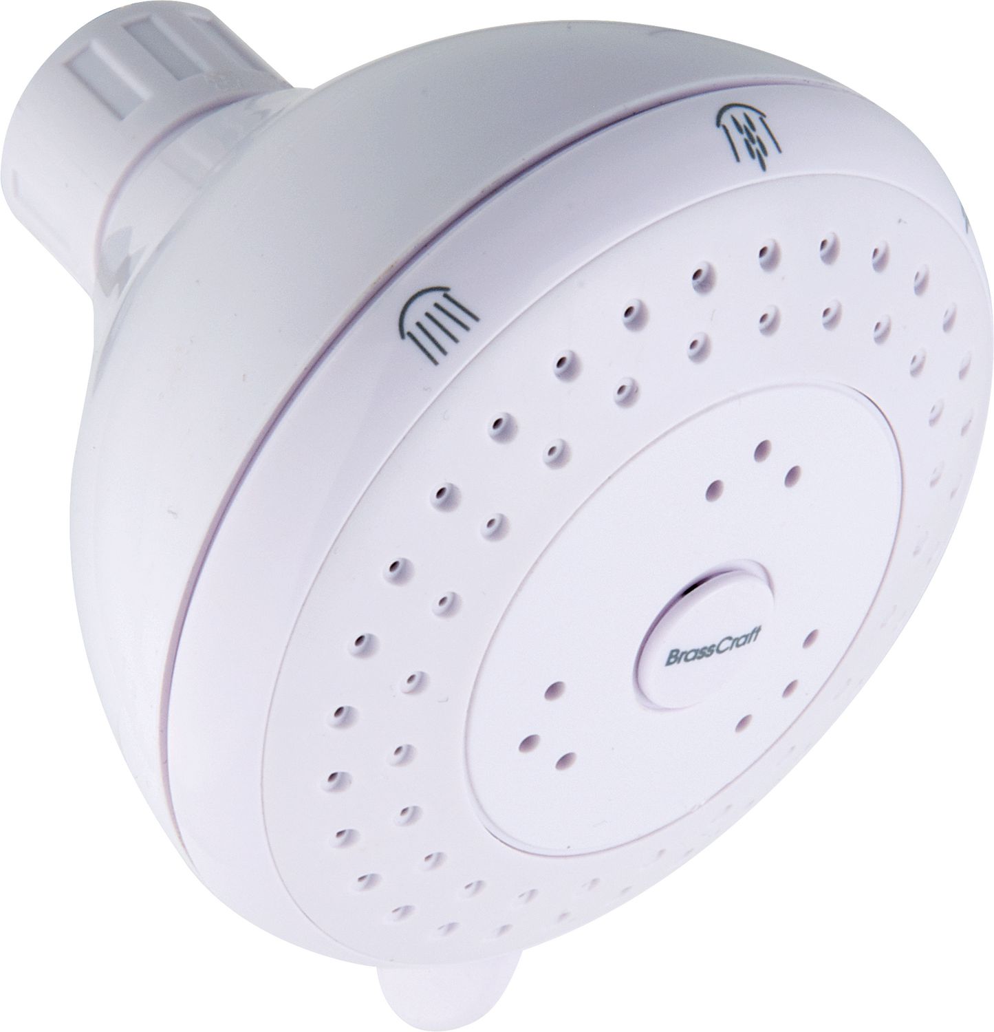 Brasscraft® White Adjustable Spray Shower Head 3 Settings Walmart Canada