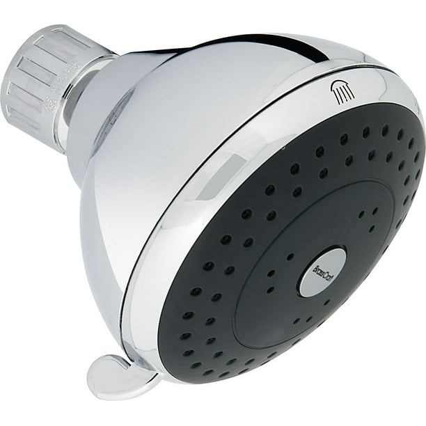Brasscraft® Chrome Adjustable Spray Shower Head 3 Settings Walmart.ca
