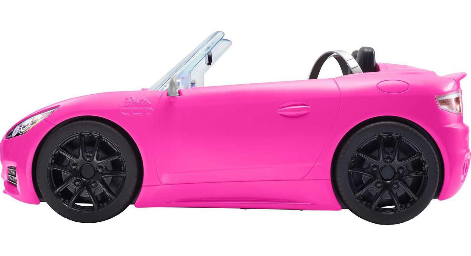 Barbie Pink Convertible 2 Seater Vehicle with Rolling Wheels for 3 to 7 Year Olds Walmart