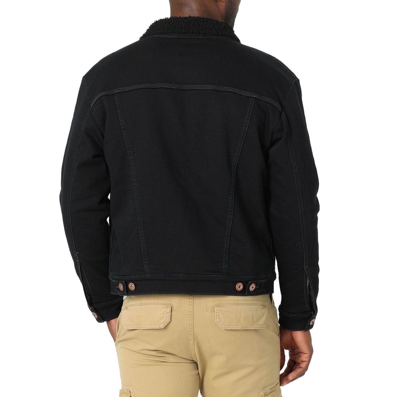 Wrangler jean best sale jacket walmart