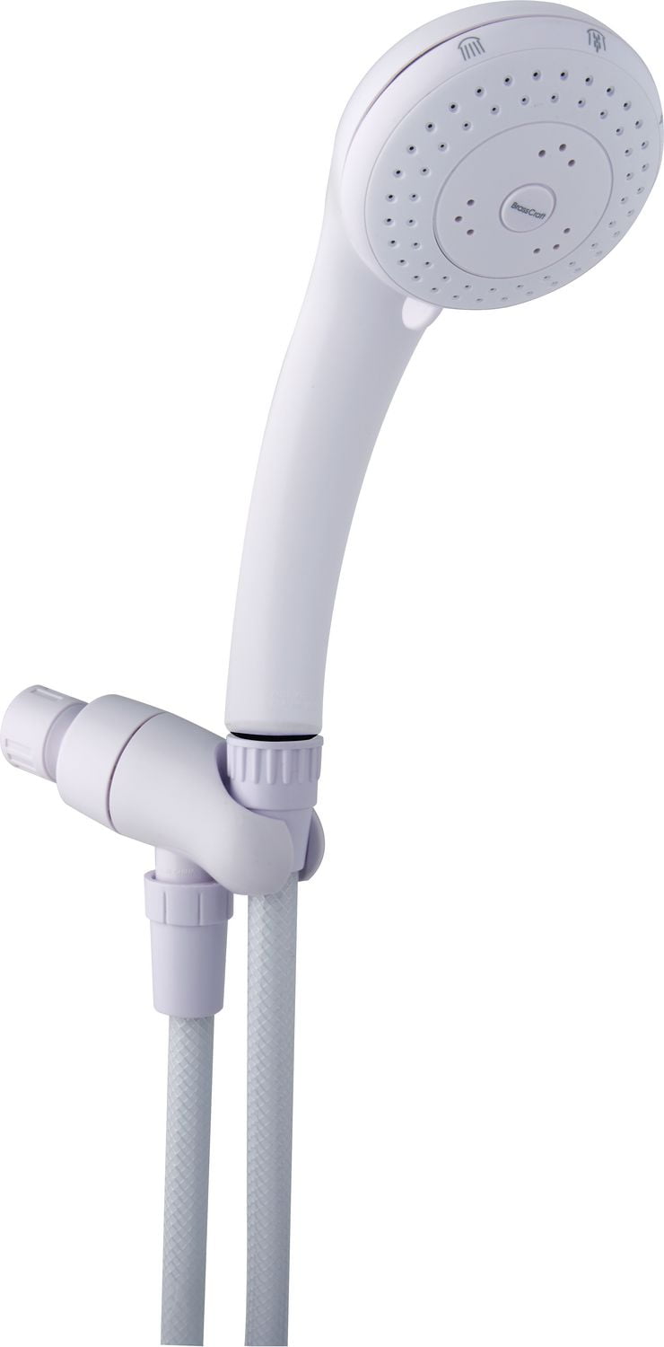 Brasscraft® White Adjustable Spray Hand Shower Unit 3 Settings