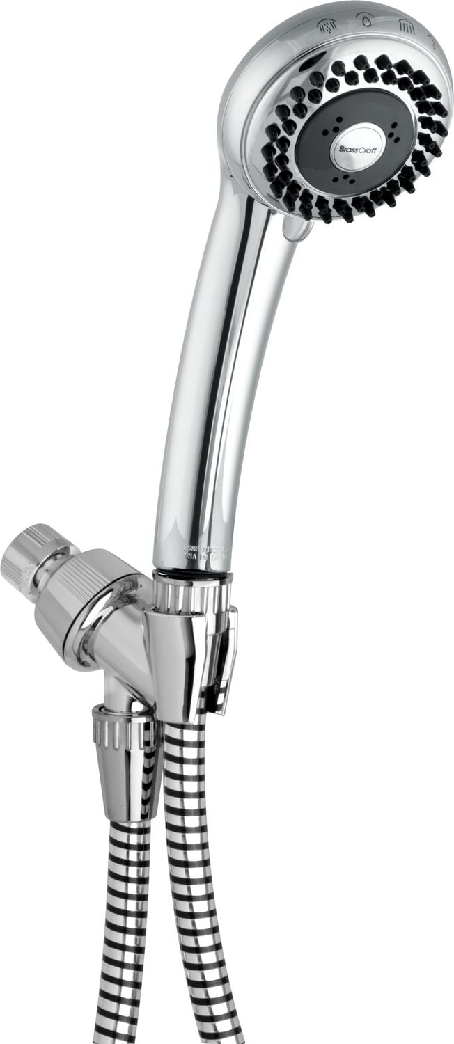 Brasscraft® Chrome Massage Hand Shower Unit 4 Settings Walmart Canada