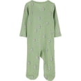 thumbnail image 2 of Carter's Child of Mine Baby Boys' Green Avocado Sleep n Play, 2 of 3