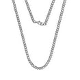 thumbnail image 1 of Designs for Him Stainless Steel Curb 5mm Chain, 1 of 2