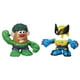 Playskool Mr. Potato Head Marvel - Héros à mélanger Hulk et Wolverine – image 2 sur 2