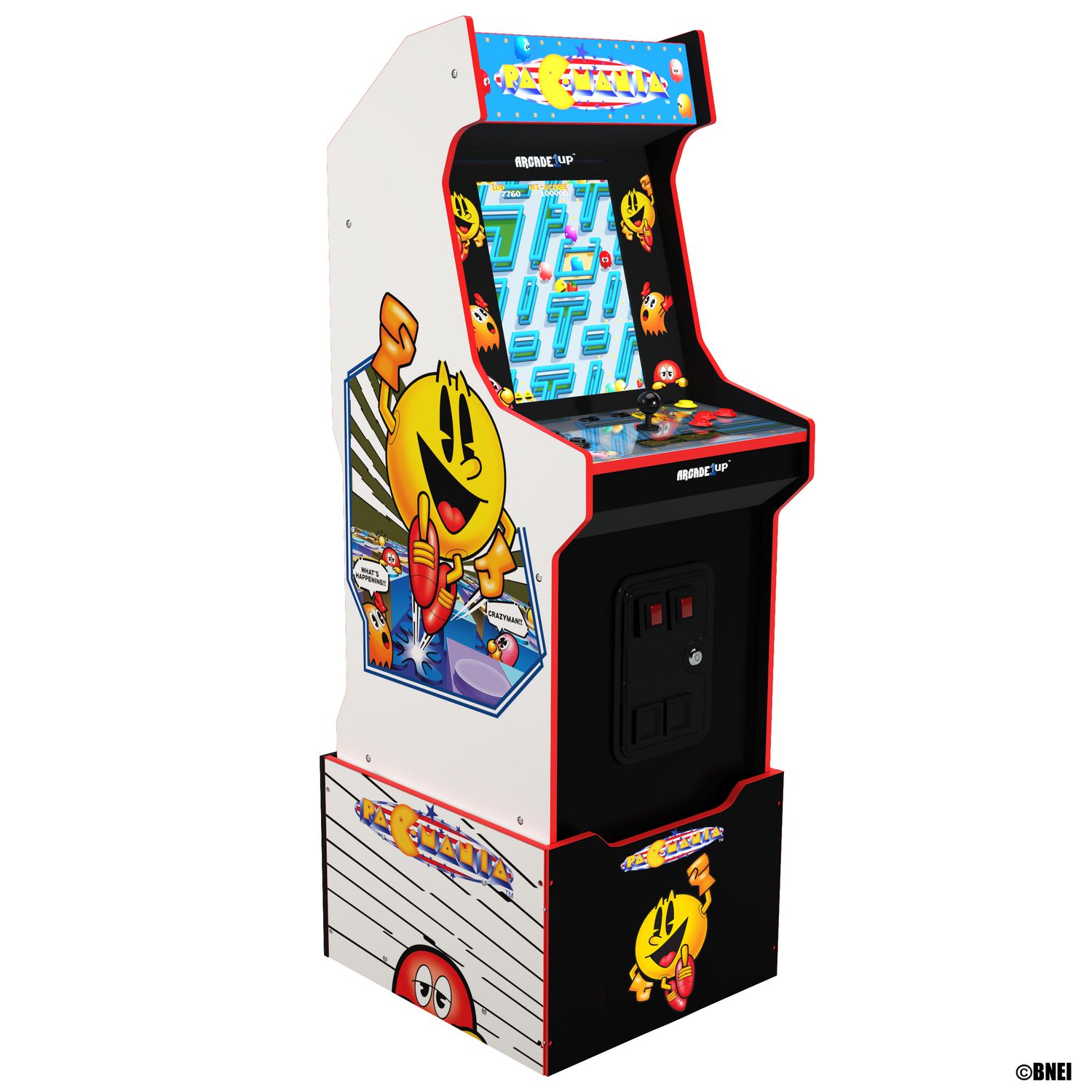 Arcade1UP PAC-MAN PAC-MANIA Bandai Namco Legacy Arcade Machine - 14 jeux 