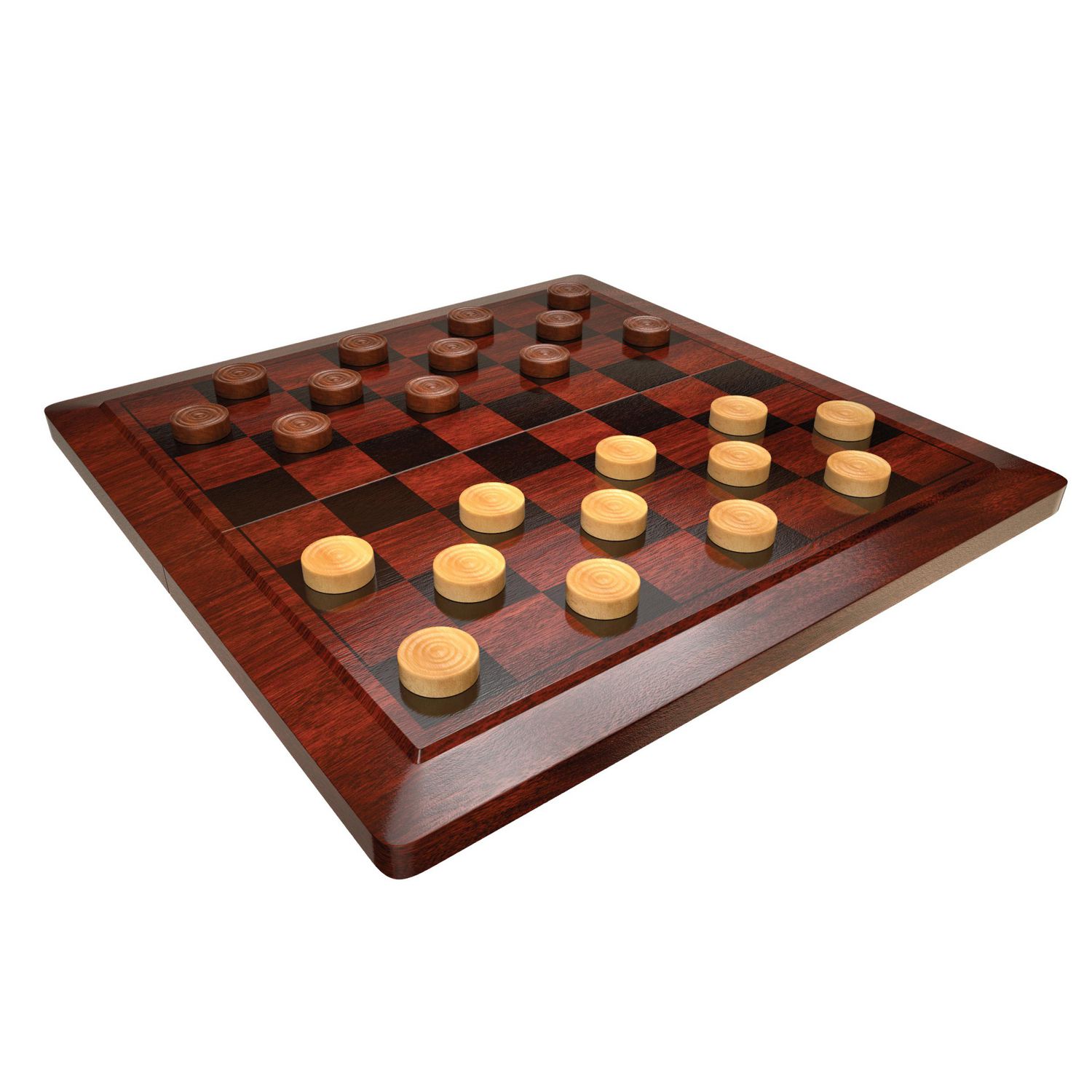 Cardinal Games Chess Checkers Backgammon Set with Wooden Storage