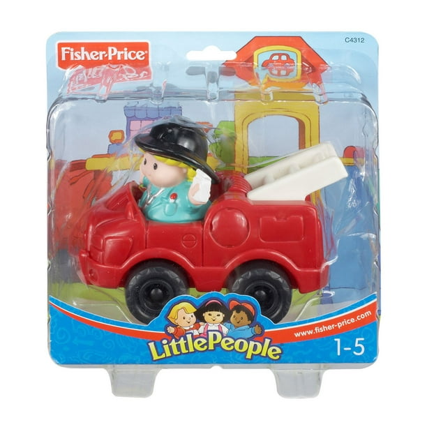 Camion de pompiers Little People