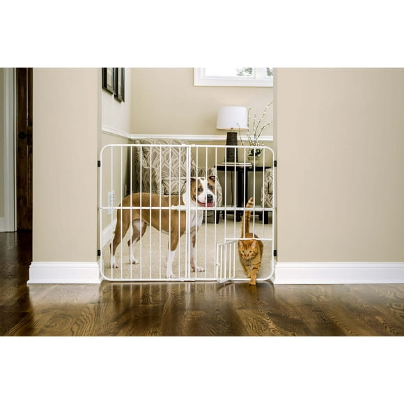 Carlson Pet Products Extra Tall Metal Expandable Pet Gate