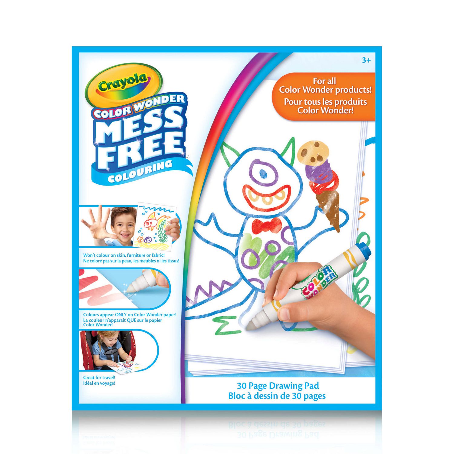 Tablier manches longues Crayola Mini Kids : King Jouet, Dessin et peinture  Crayola Mini Kids - Jeux créatifs