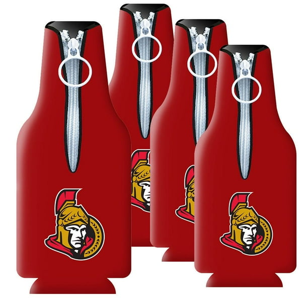 Isolant à bouteille à logo des Senators d'Ottawa de la LNH