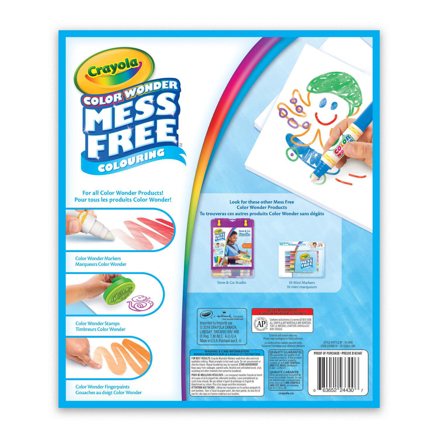 Crayola Color Wonder Mess-Free Travel Activity Pad, Blue's Clues