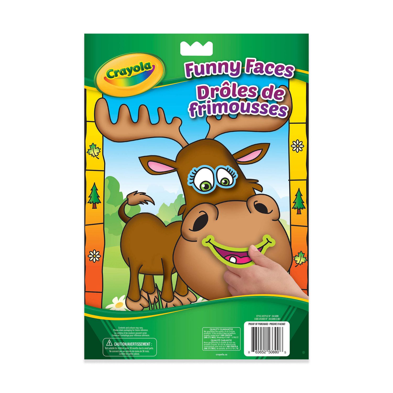 Funny Faces Colouring Sticker Book Walmart Canada