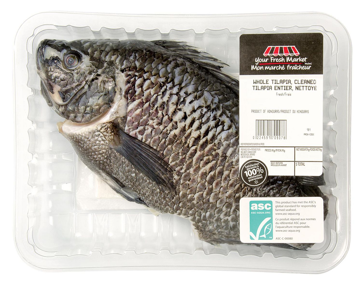 Your Fresh Market Cleaned Whole Tilapia Walmart Canada
