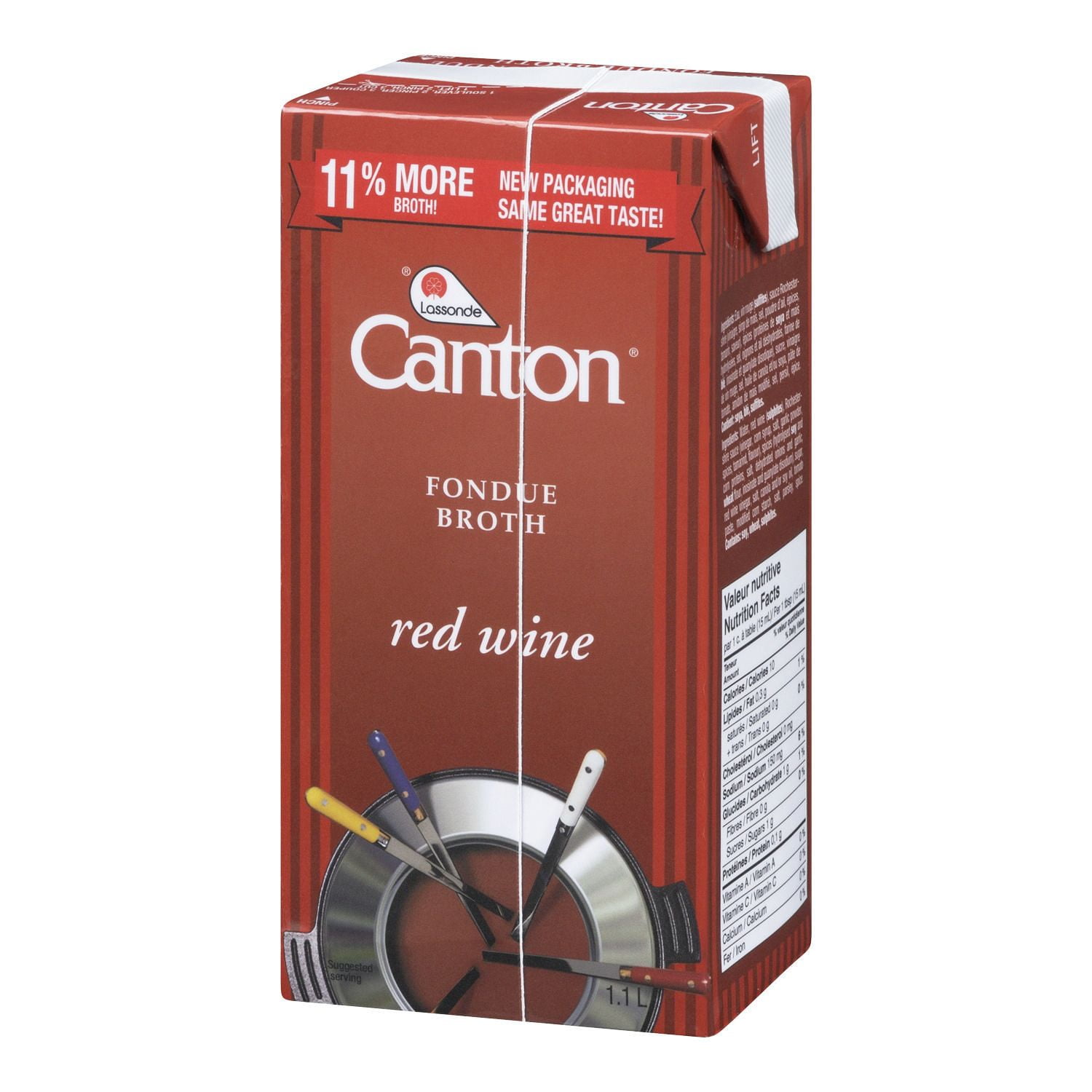 Canton Fondue Broth red wine, 1.1L Walmart Canada