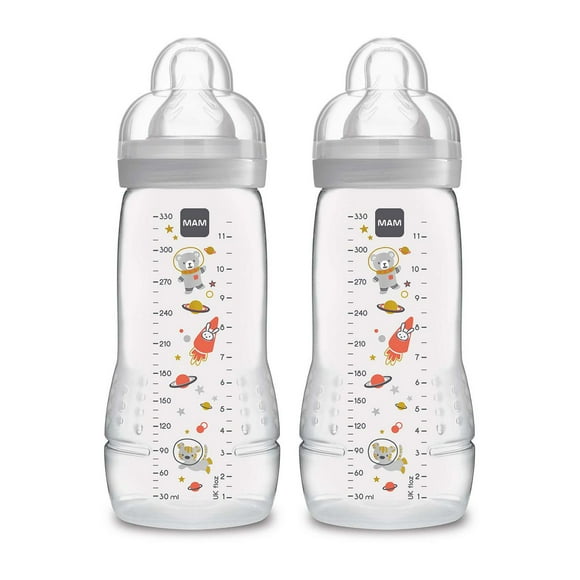 MAM Easy Active Lot de 2 Bouteilles, 11 oz MAM Active Lot de 2 Bouteilles, 11 oz