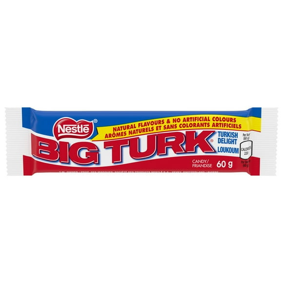 Barre de chocolat au loukoum BIG TURK 60 g