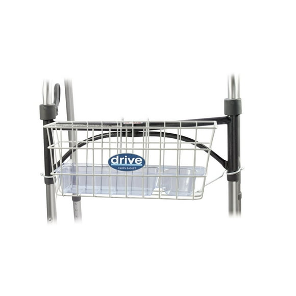 Drive Medical White Walker Basket