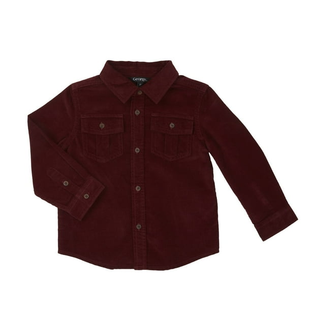 Toddler Boys' Corduroy Shirt Walmart.ca