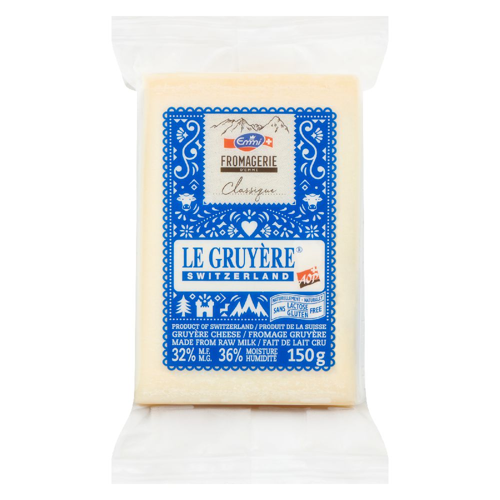 Fromage gruyère Suisse d'Emmi 150 g