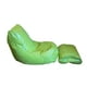 Boscoman Vinyl Bean bag Lounger with Footrest - image 1 of 2