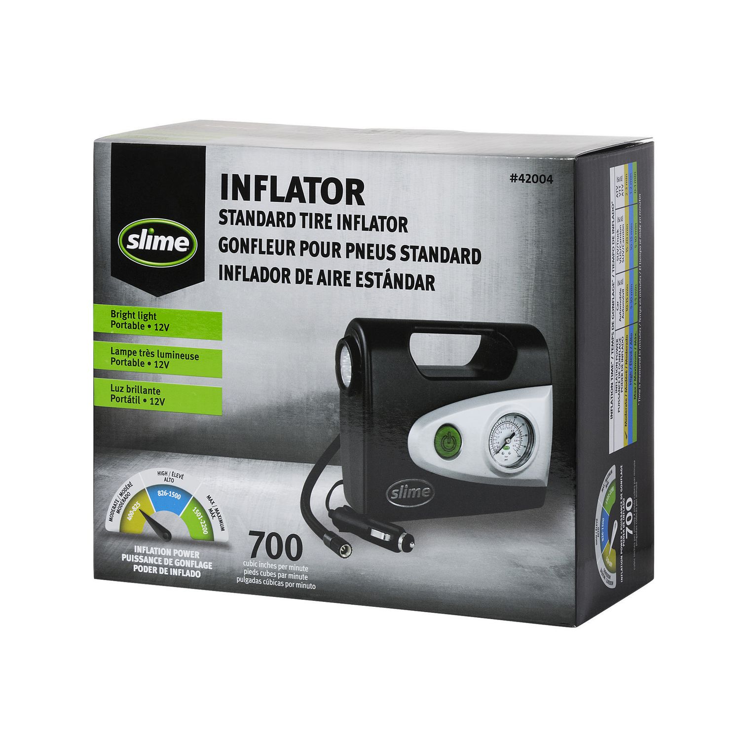 Slime Tire Inflator With Light Walmart Canada.