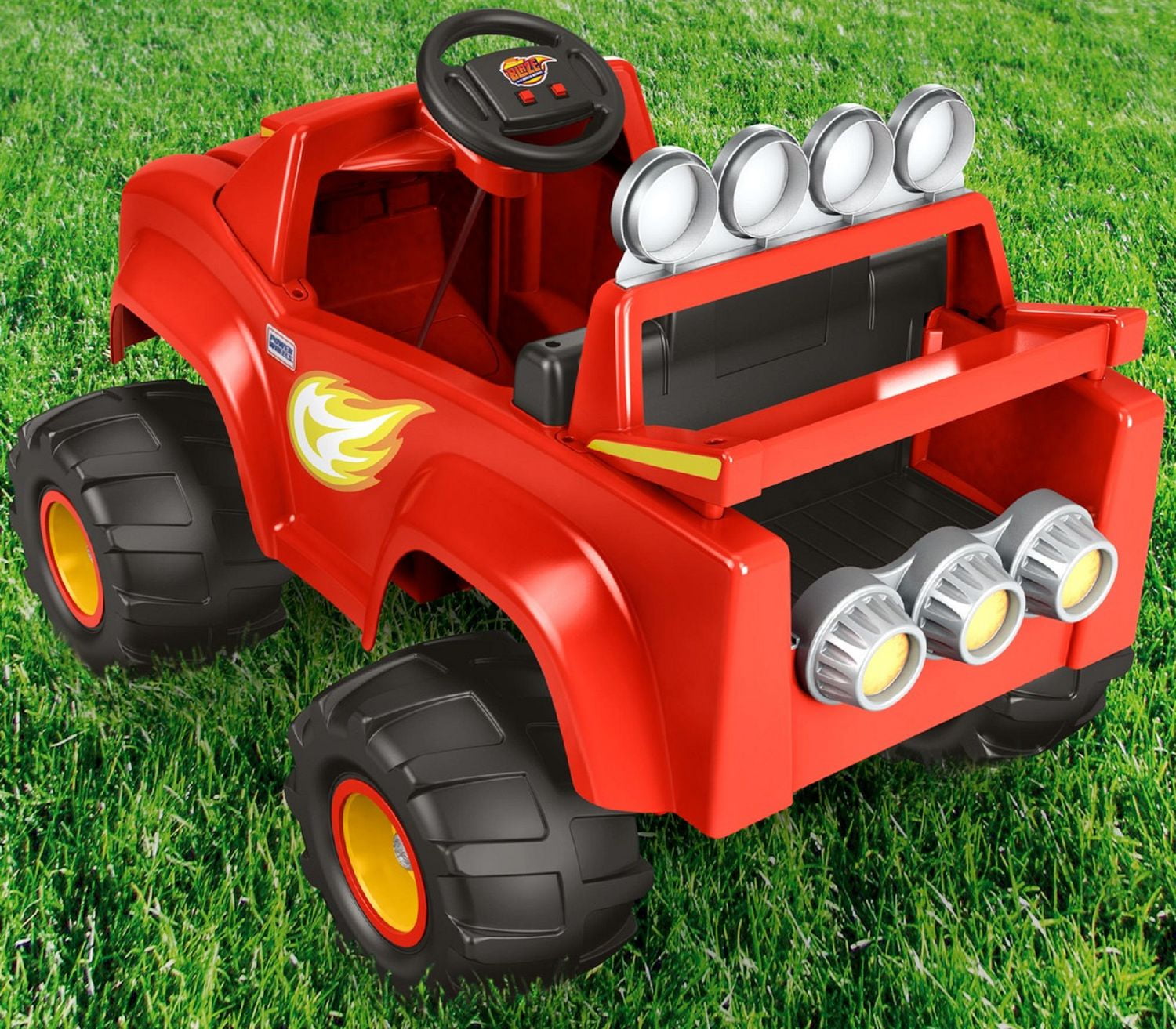 Power wheels blaze clearance monster truck