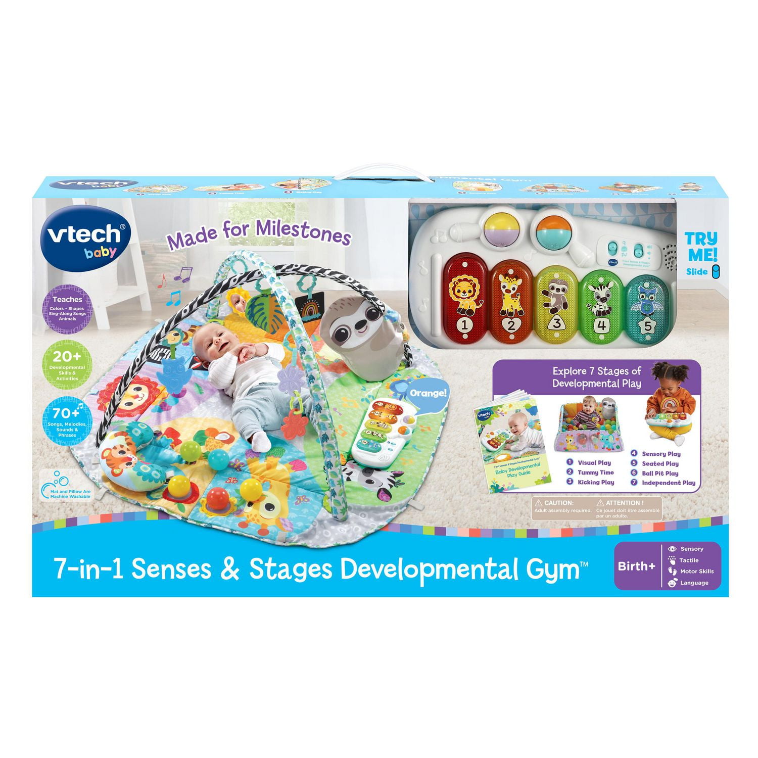 Toys for developmental clearance stages