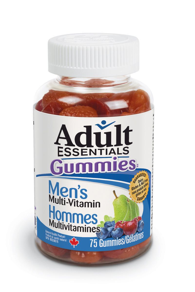Adult Essentials Men's MultiVitamin 75 Gummies Walmart Canada
