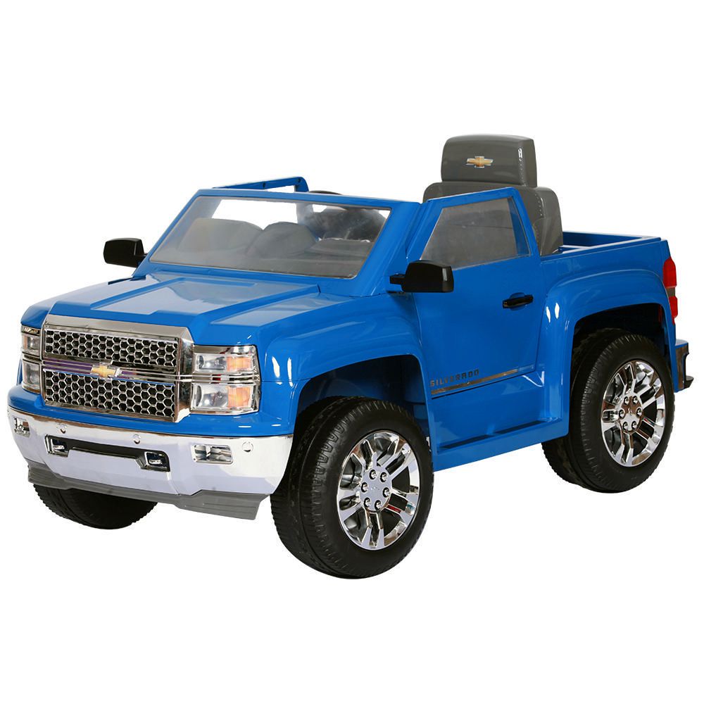 blue silverado power wheels