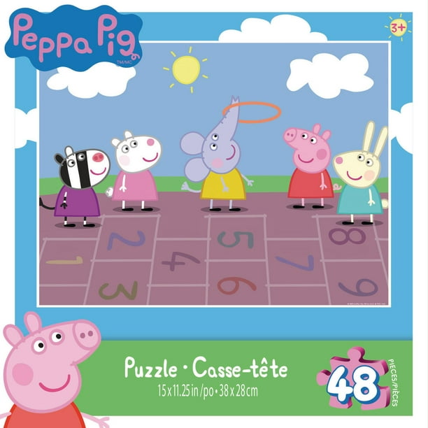 Casse-tête de 48 morceaux de Peppa Pig