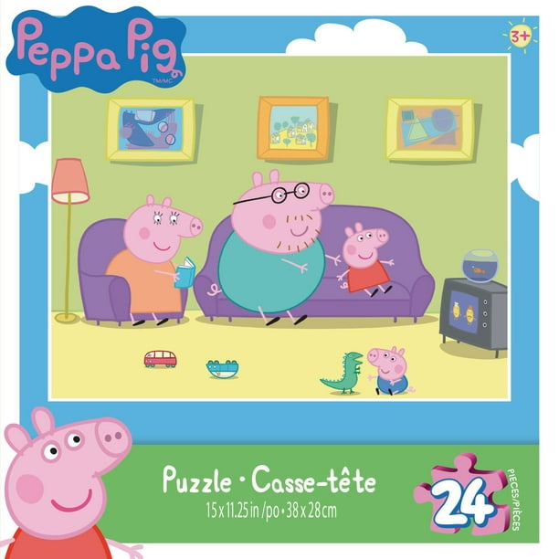 Casse-tête de 24 morceaux de Peppa Pig