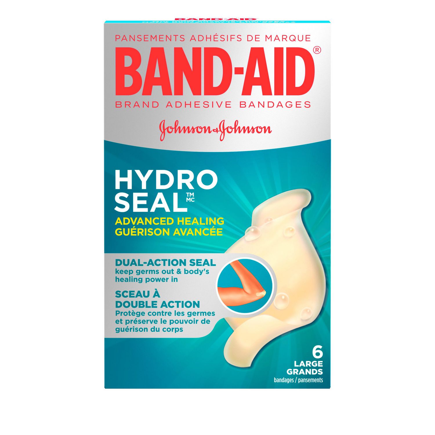 Helpful plastic band aid container for Treating Small Wounds 