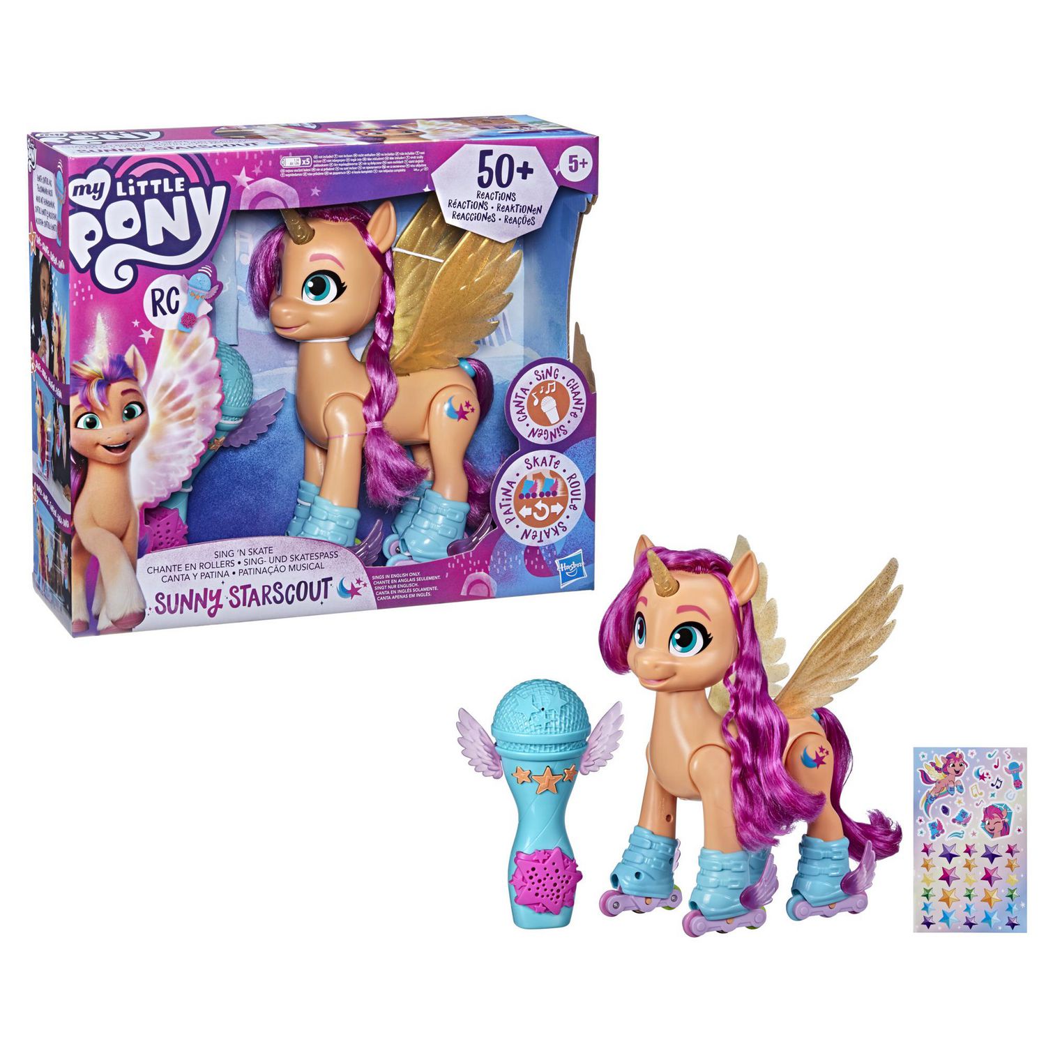 My Little Pony: A New Generation Movie Sing 'N Skate Sunny
