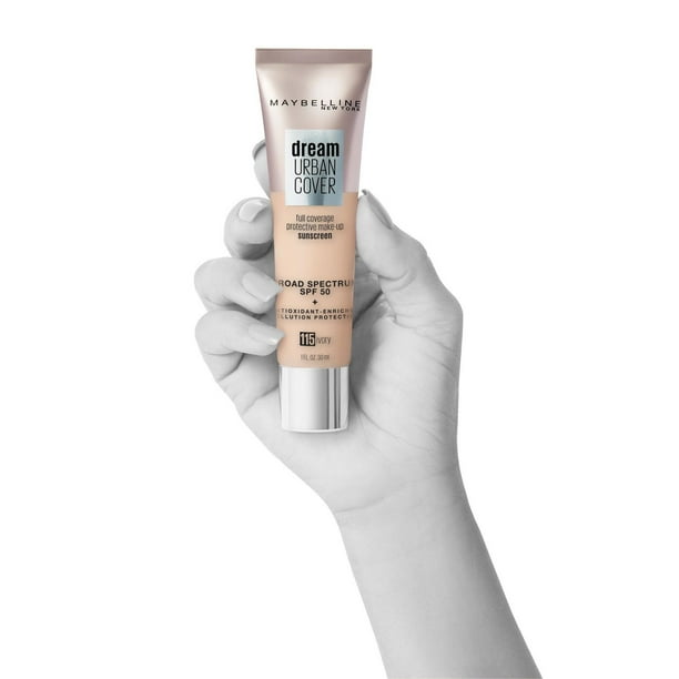 Maybelline New York Dream®Urban Cover, Full Coverage Foundation, 30 ML 