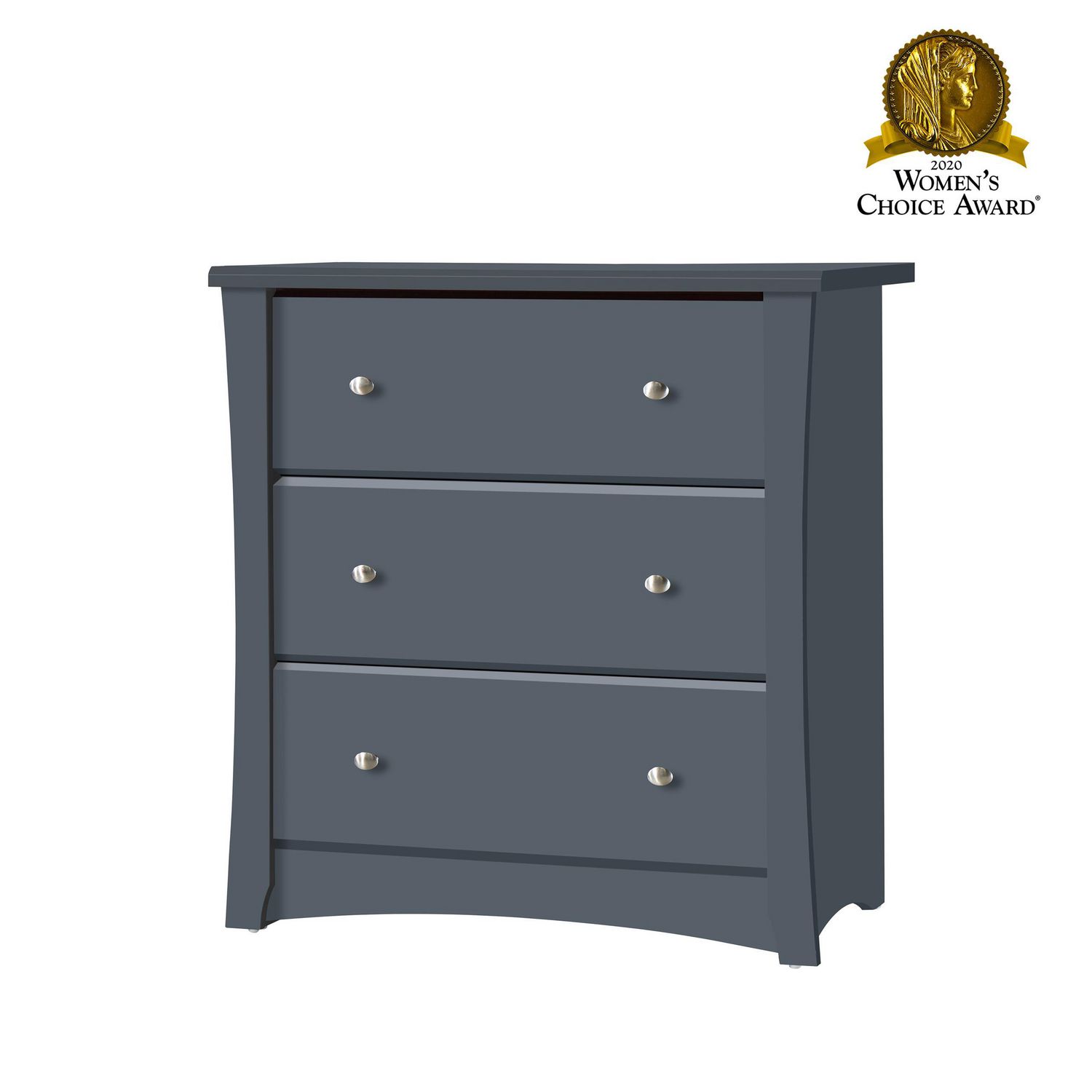 storkcraft crescent 3 drawer chest