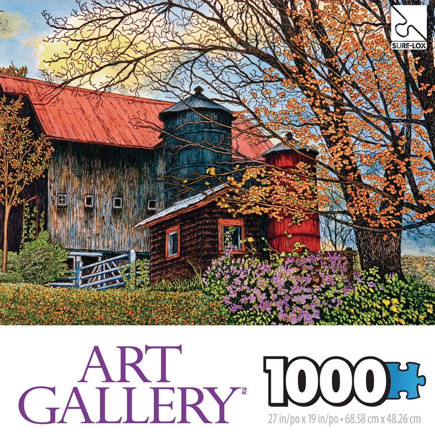 Sure-Lox 1000 Piece Art Gallery Pinhead Silos Puzzle | Walmart Canada