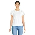 thumbnail image 1 of George Women's Eyelet Flutter Sleeve Top, 1 of 6
