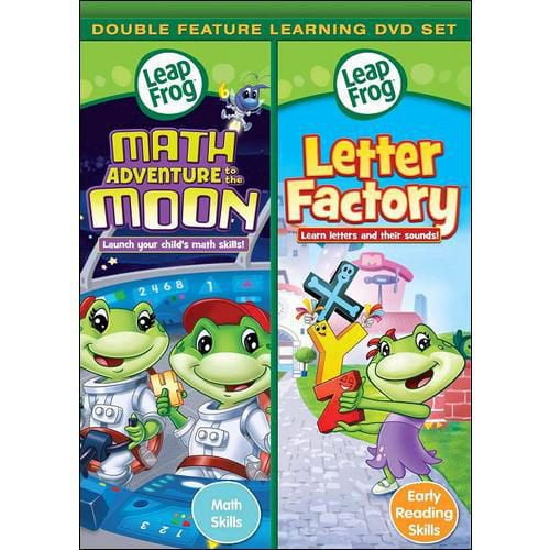 LeapFrog: Double Feature - Math Adventure To The Moon/Letter Factory