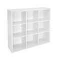 thumbnail image 1 of Rangement à 9 cubes en blanc, 1 of 4
