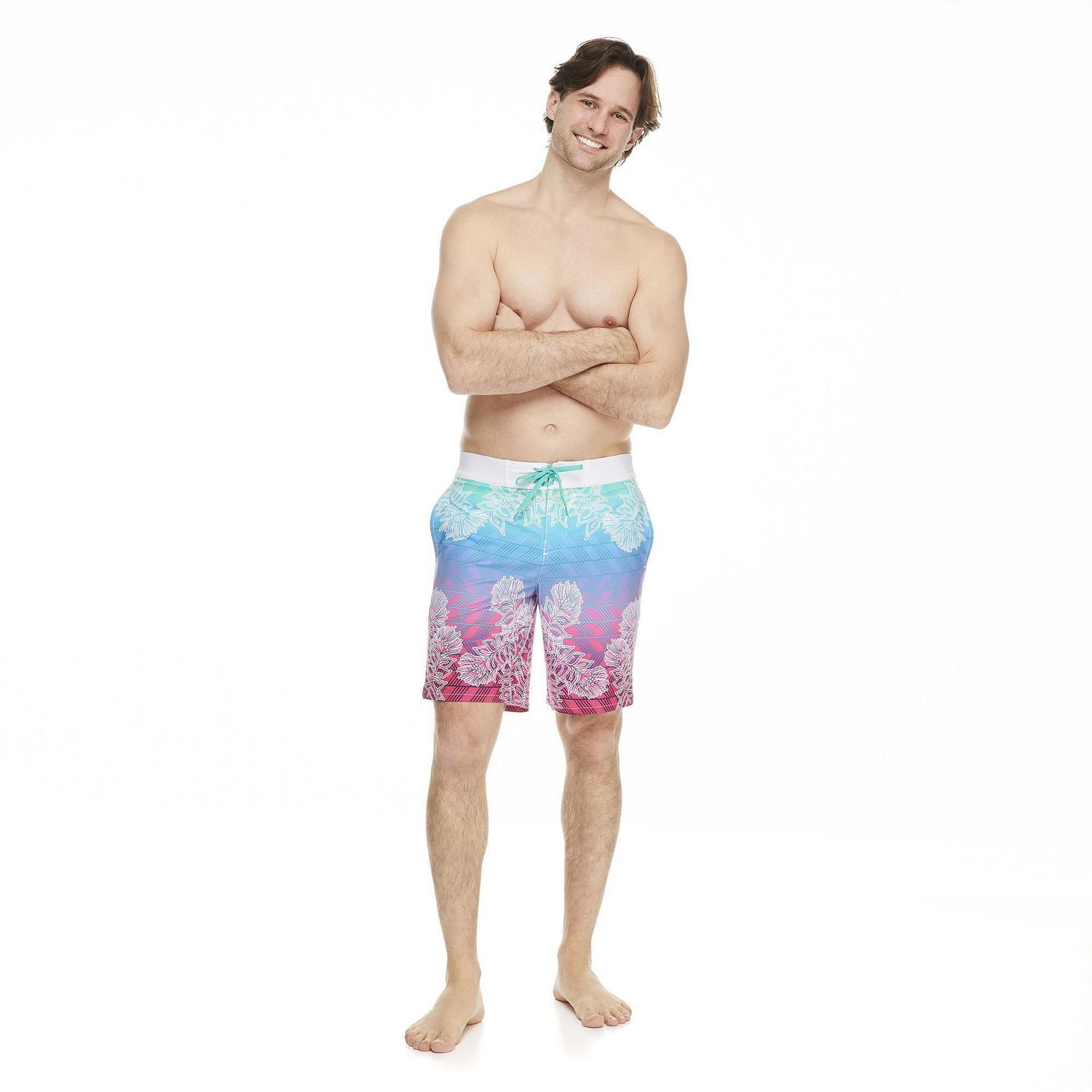 Short de bain avec extensibilité quadridirectionnelle George pour hommes