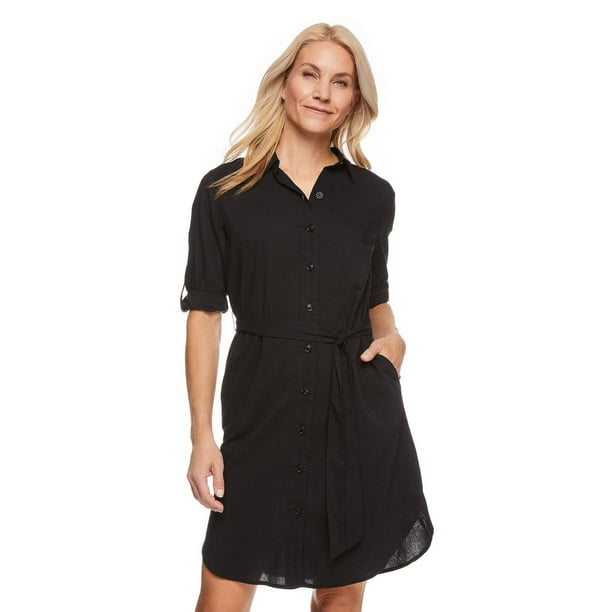 Penmans Women's Woven Shirt Dress - Walmart.ca