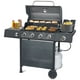 Gril barbecue au gaz à 4 brûleurs avec couvercle moucheté étain de Backyard Grill - GBC1646WPFD-C – image 2 sur 6
