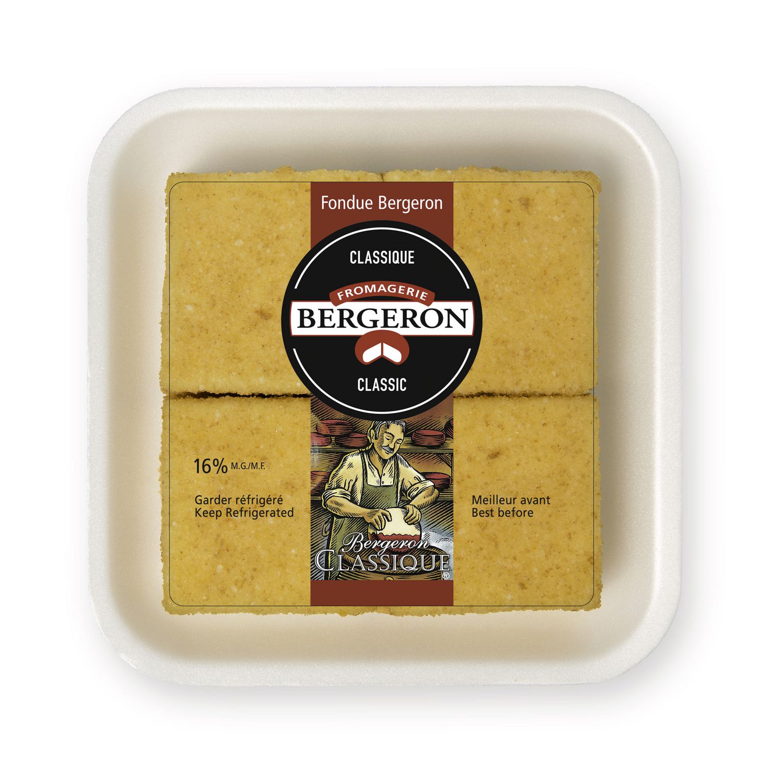 Fromagerie Bergeron Fondue Classic 36 M.F. Creamy Cheeese Walmart