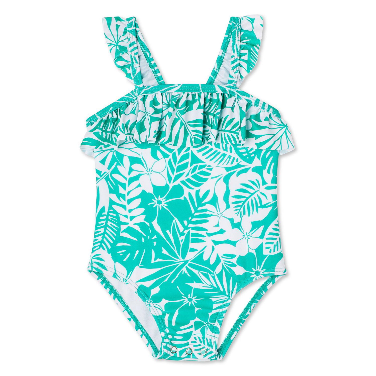 Maillot 1 pièce à volants George pour bébés filles