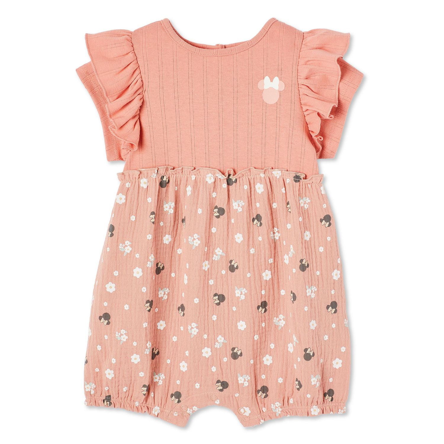 Grenouillère Minnie Mouse Disney pour bébés filles