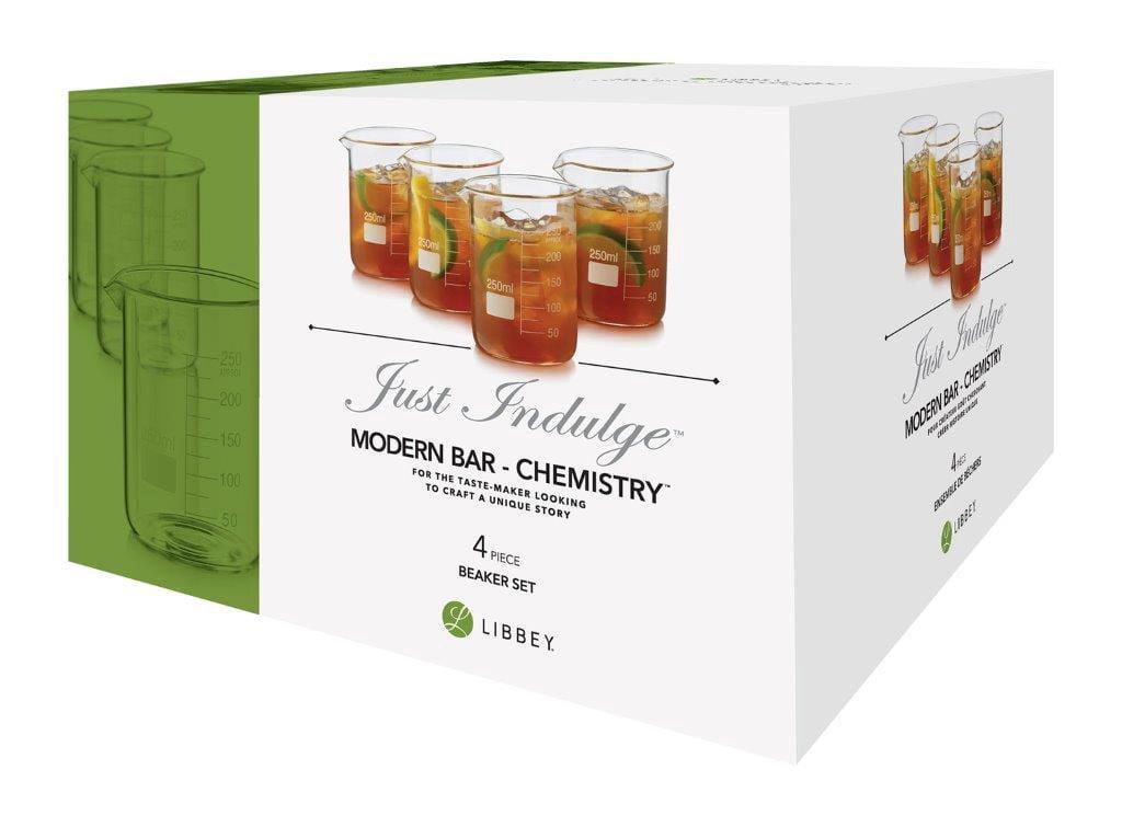 Libbey Chemistry Mixologist Bar Glassware Set 6 Pieces 1083